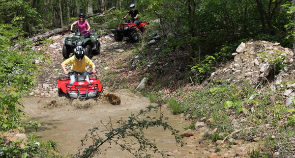 Four wheeling in Page County