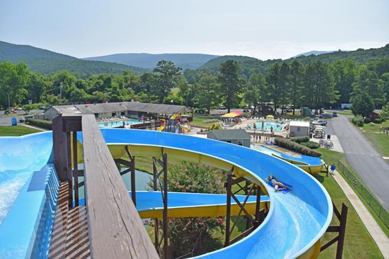 Yogi Bears Jellystone Park, Luray Va - Slide