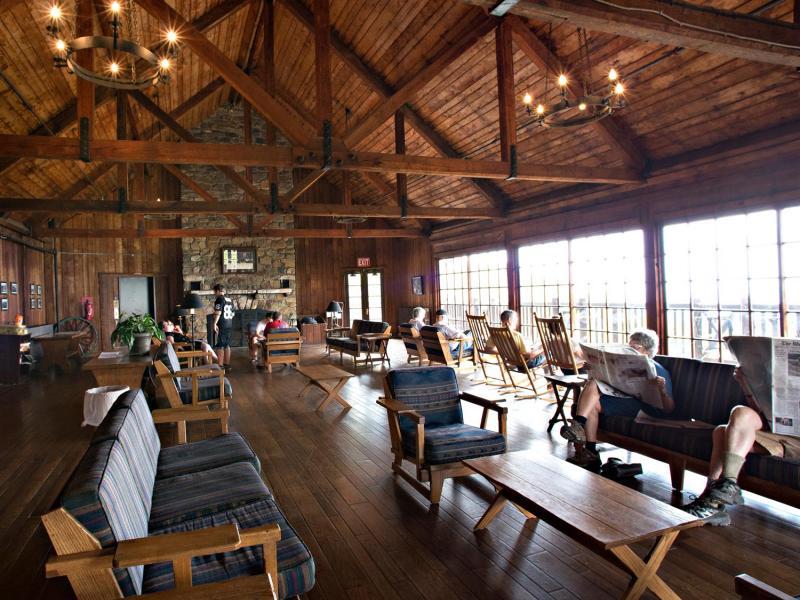 Big Meadows Lodge lounge