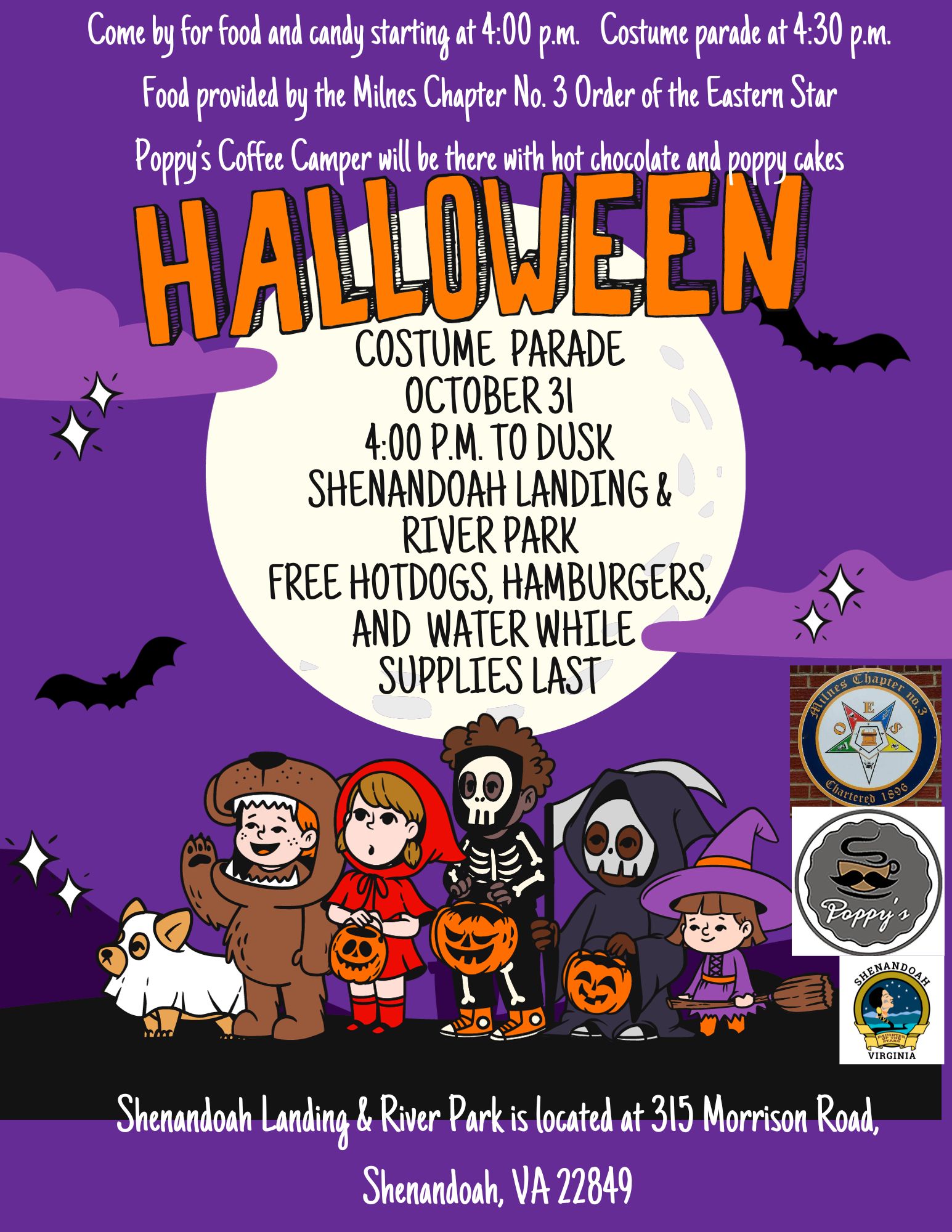 Shenandoah Halloween Costume Parade LurayPage Chamber of Commerce