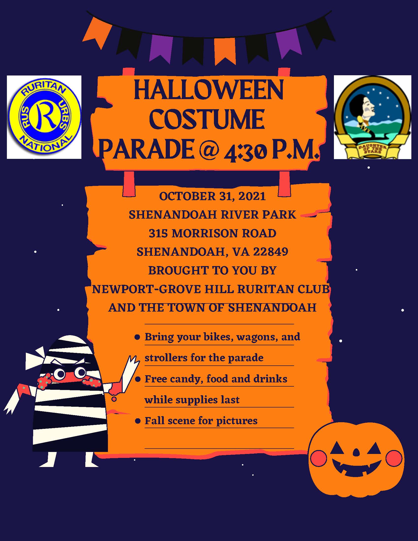 Halloween Costume Parade LurayPage Chamber of Commerce