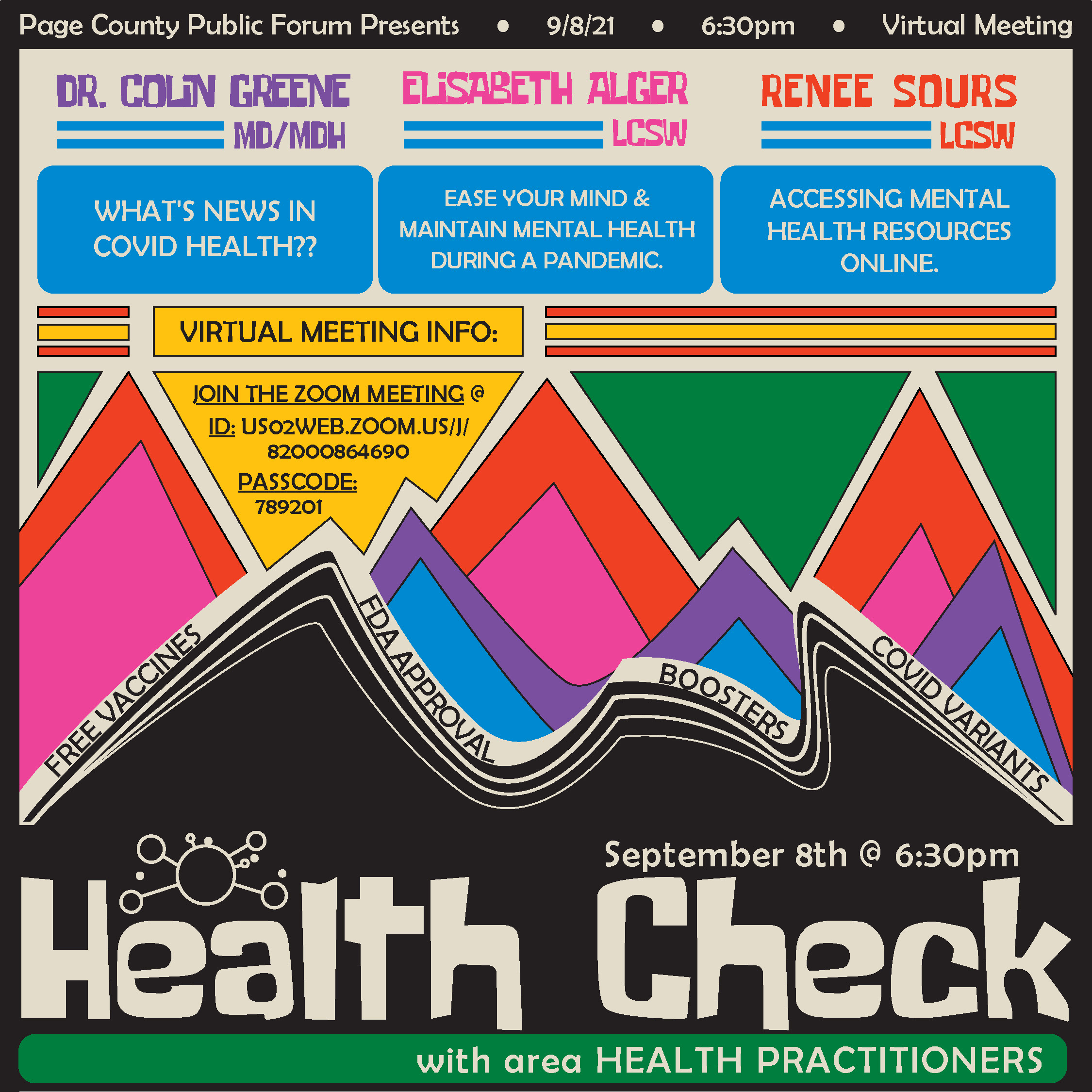 Public Forum Health Check LurayPage Chamber of Commerce