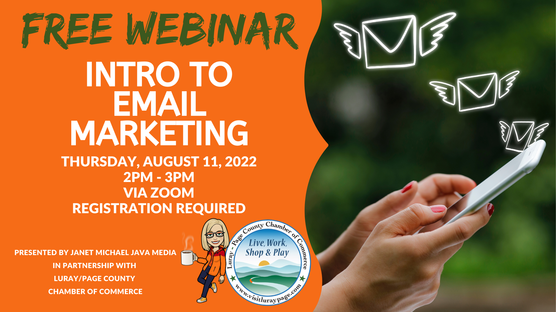 Business Seminar Intro To Email Marketing Luray Page Chamber Of business-seminar-intro-to-email-marketing-luray-page-chamber-of